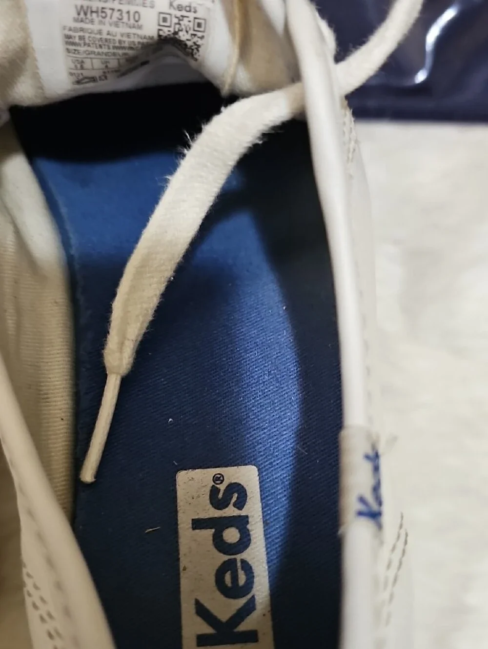 Keds Women’s White Platform Leather Sneakers